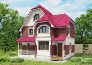 Визуализация фасада дома 01_04 EFX3253 ejb621